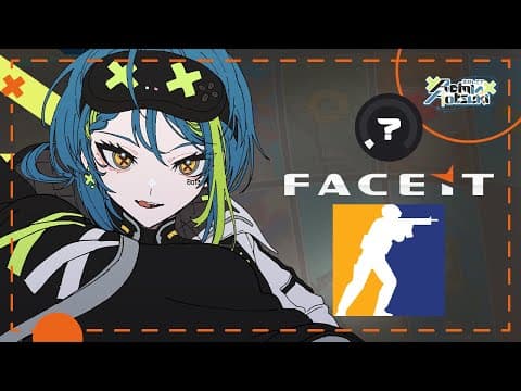 【CS2 + VALO】First time playing Faceit!【#VSPOEN #RemiaAotsuki】